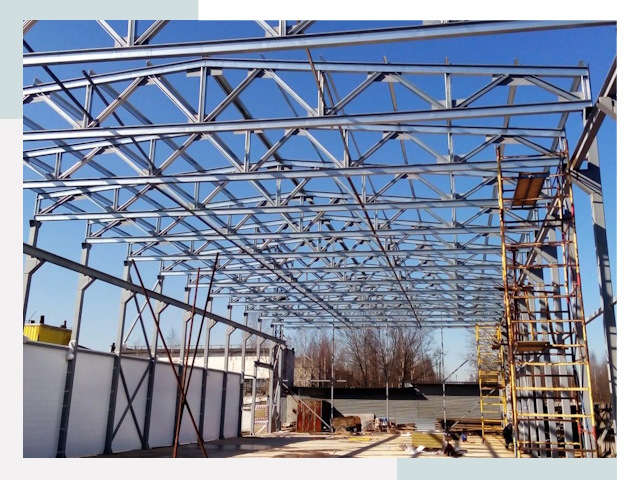 Строительство цехов в Похвистнево от 615 руб. под ключ