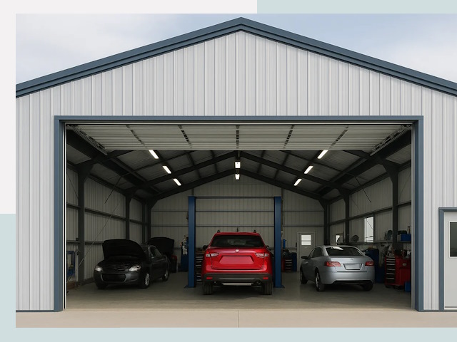 Ангары из сэндвич панелей от 615 руб. в Похвистнево