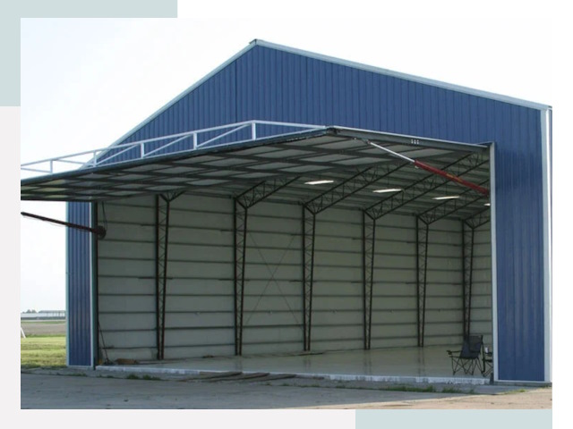 Прямо стенные ангары в Похвистневе