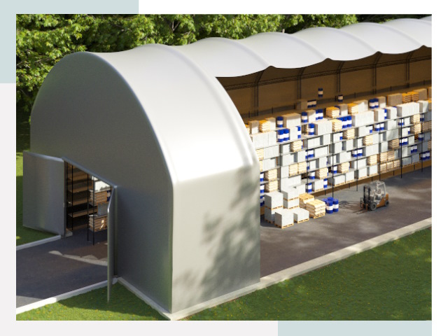 Тентовые ангары в Похвистневе