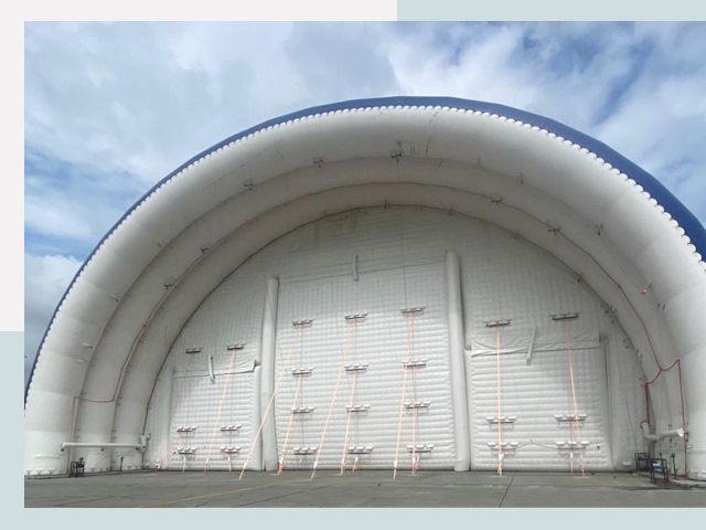 Пневмокаркасные ангары от СтальСтрой-Пхв по цене от 615 руб.