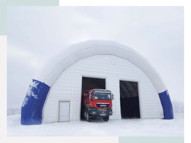 Мобильные ангары в Похвистневе