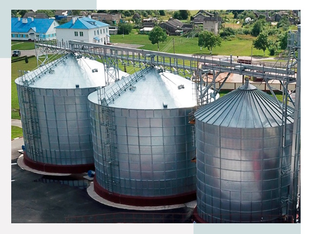 Металлические силосы в Похвистневе