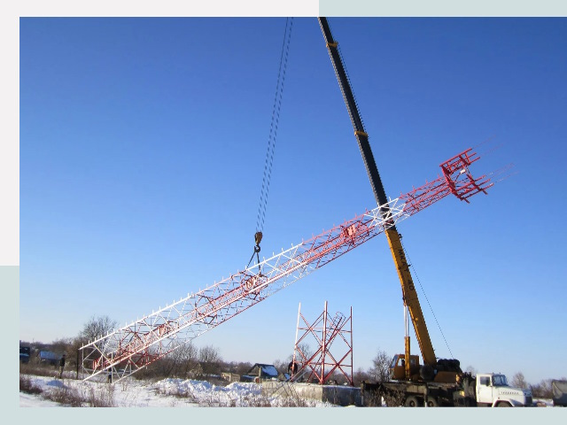 Строительство башен связи в Похвистневе от 615 руб.