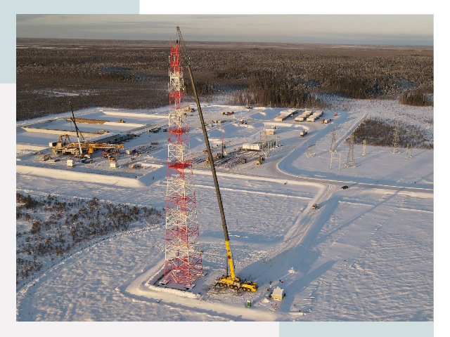 Мачты связи в Похвистневе