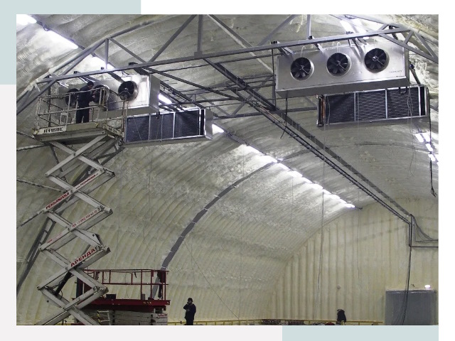 Оснащение ангаров в Похвистневе