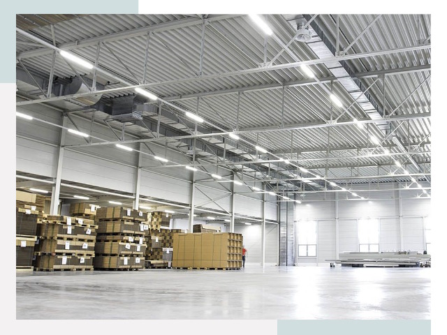 Освещение ангаров в Похвистневе