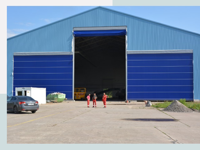 Ангарные ворота в Похвистнево от СтальСтрой-Пхв по цене 615 руб.