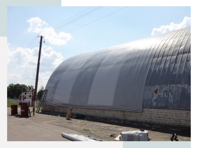 Ремонт ангаров в Похвистневе