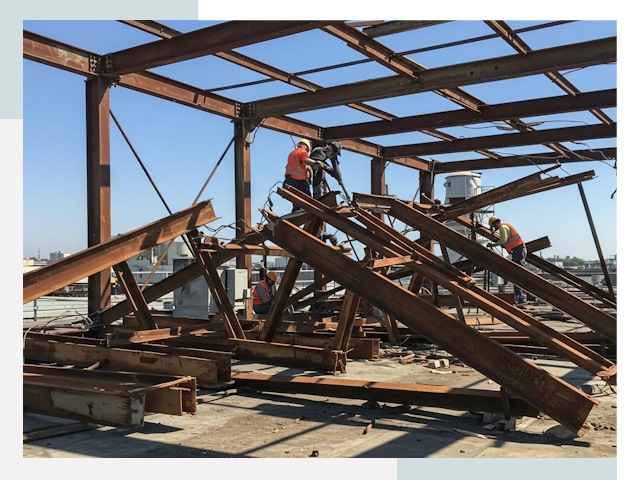 Демонтаж металлоконструкций в Похвистневе от 615 руб.