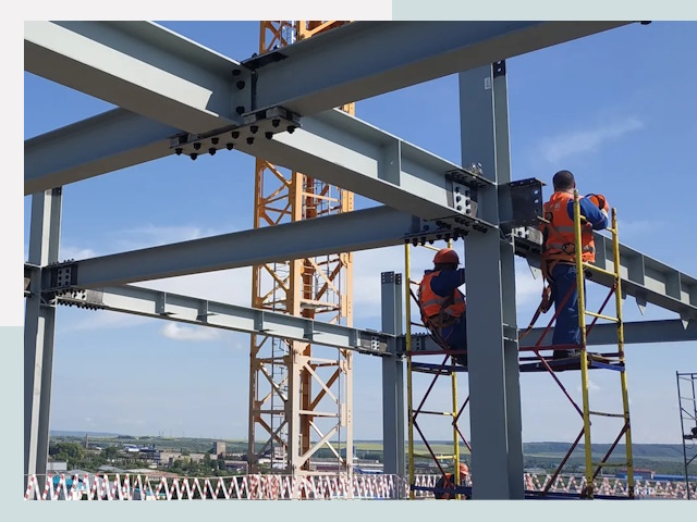 Монтаж металлоконструкций в Похвистневе