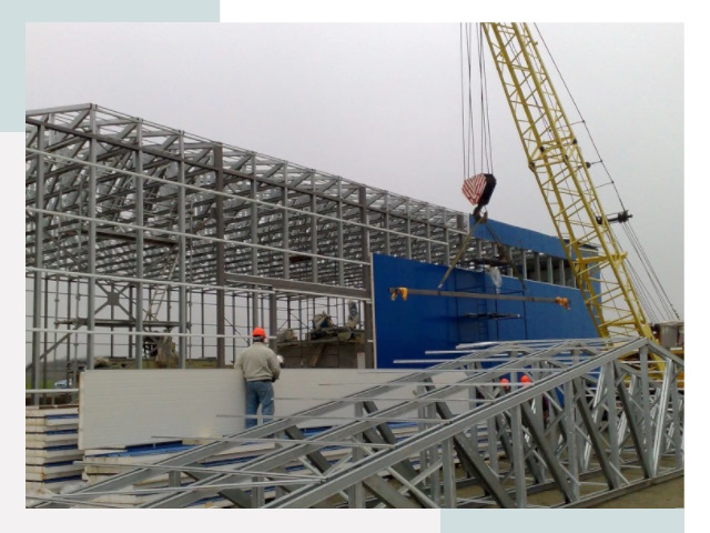 Монтаж ангаров в Похвистневе